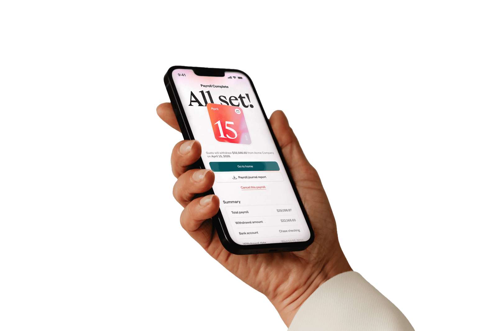 Wellspun opportunity pipeline on a phone